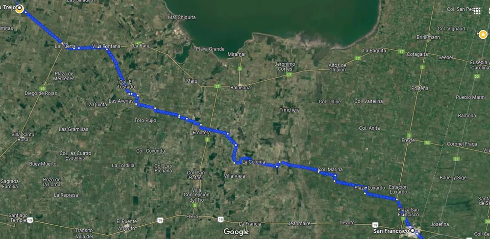 Recorrido peregrinacion