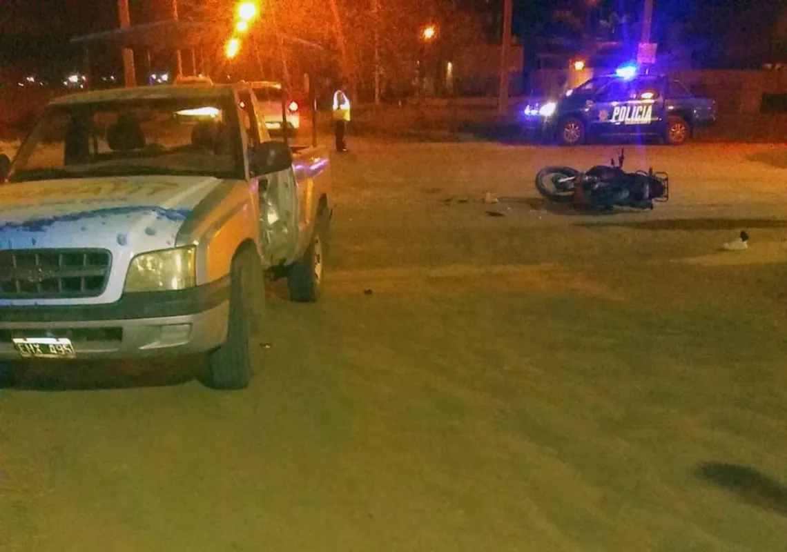 Accidente moto