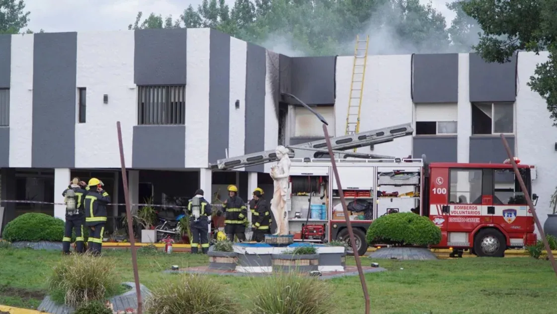 Incendio hotel eduardo castex