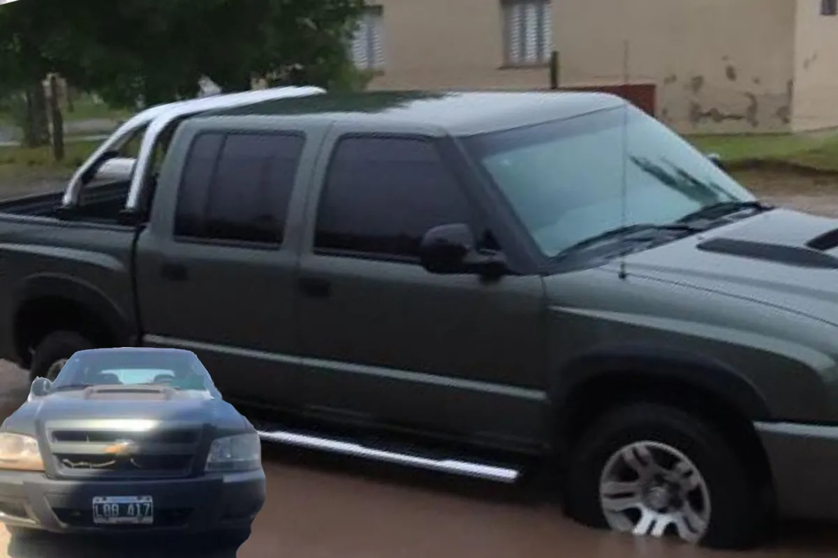 Camioneta robada