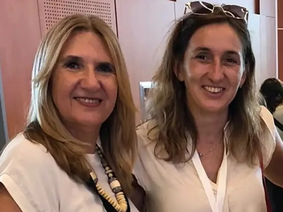 Alejandra Piasco y Evangelina Vigna