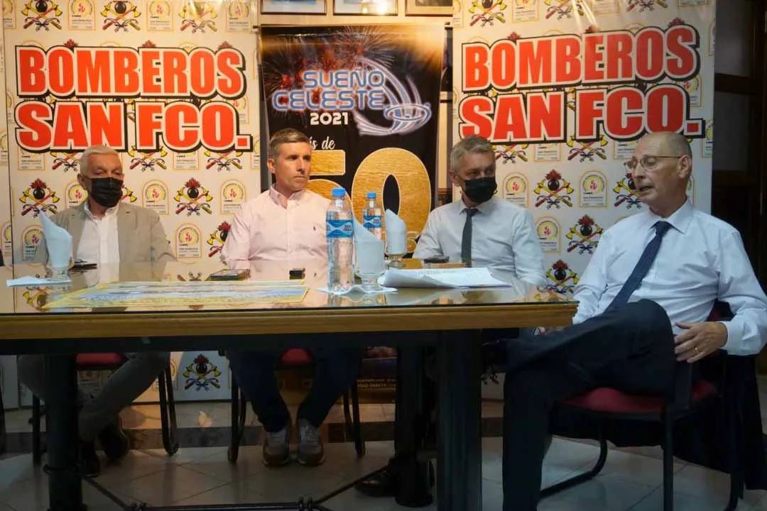 Bomberos sueño celeste