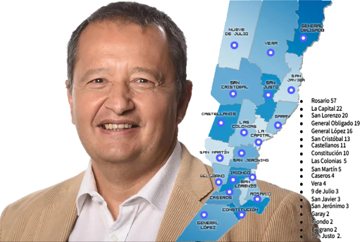 Carlos del Frade mapa narco