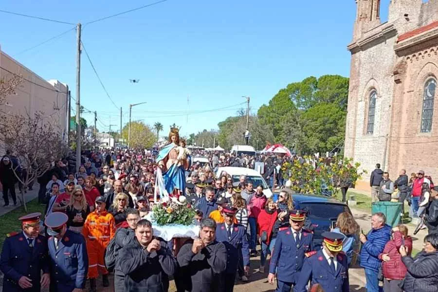 Procesion al Parque Don Bosco