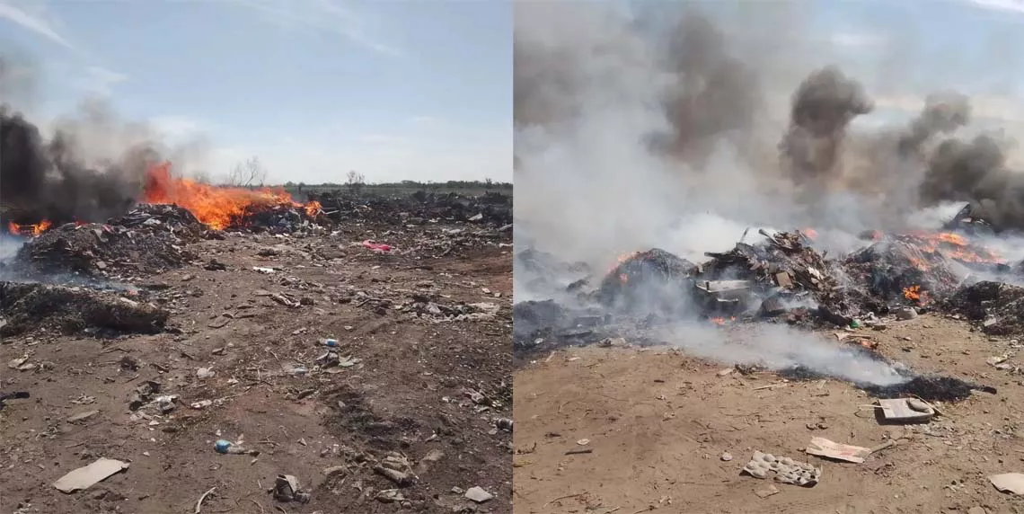 Incendio Basural