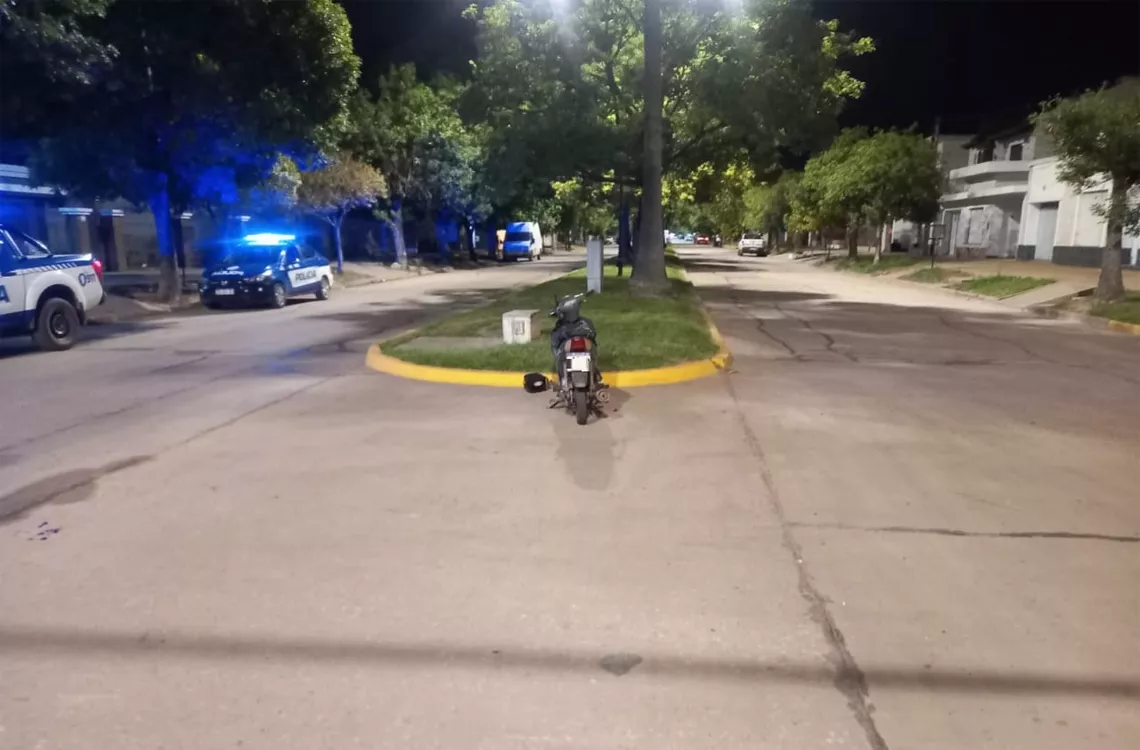 Accidente moto