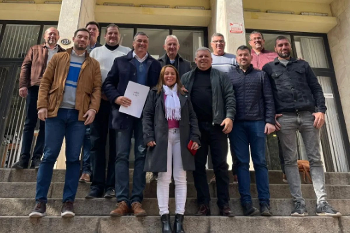 Tevez con intendentes