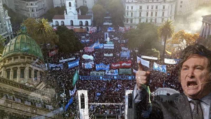 Ajuste y provocación ante la masividad de la calle