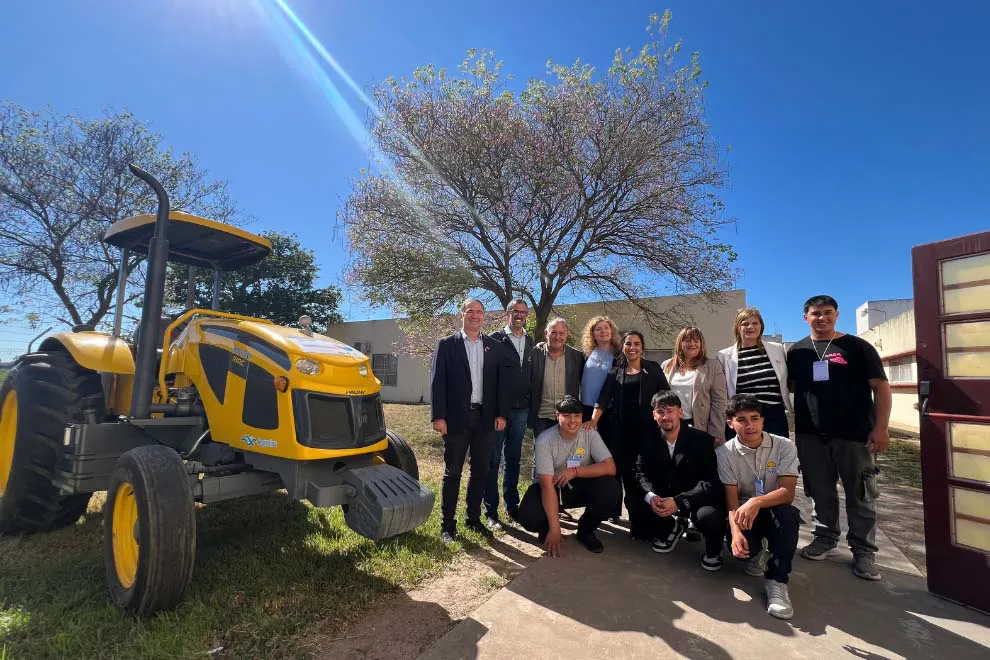 Entrega tractor