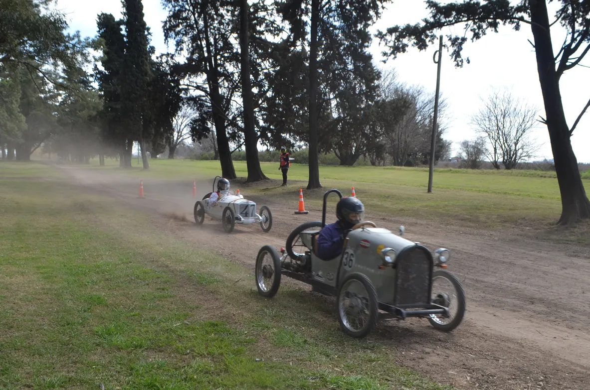 El Mercedes en carrera