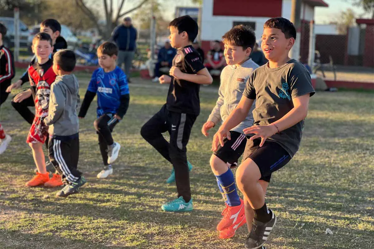 Morteros deporte barrio