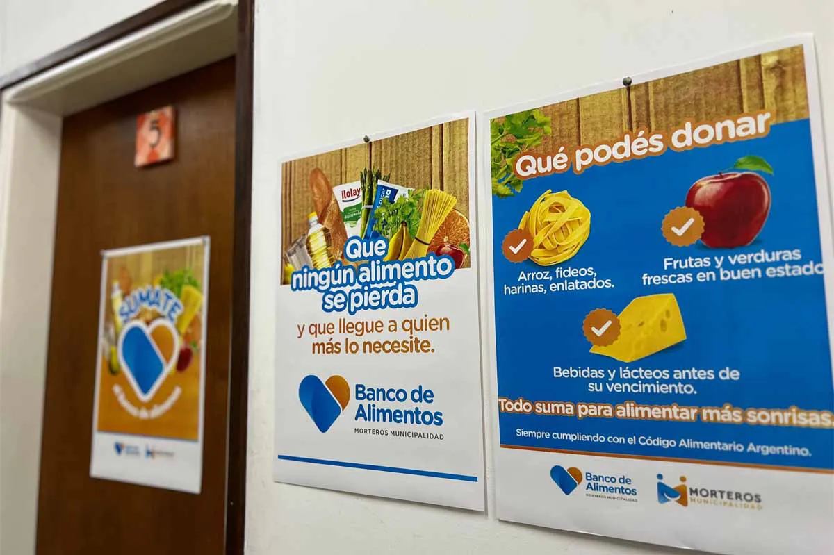 Morteros banco alimentos