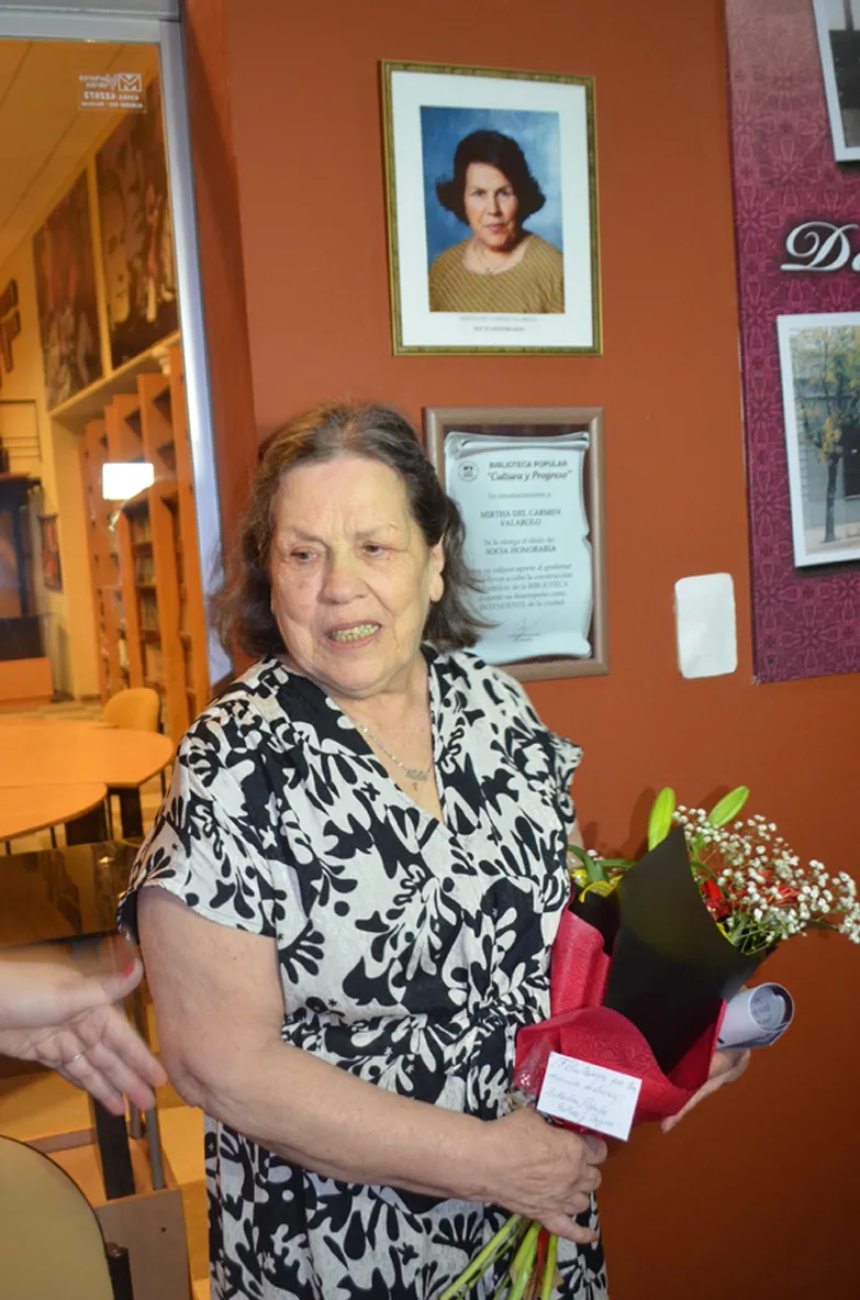 Mirtha Valarolo placa