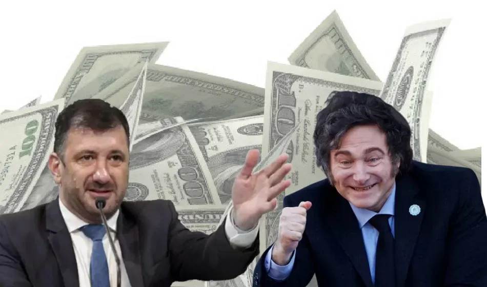 Edgardo Kueider, Javier Milei