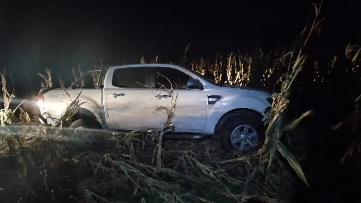 Camioneta robada en freyre