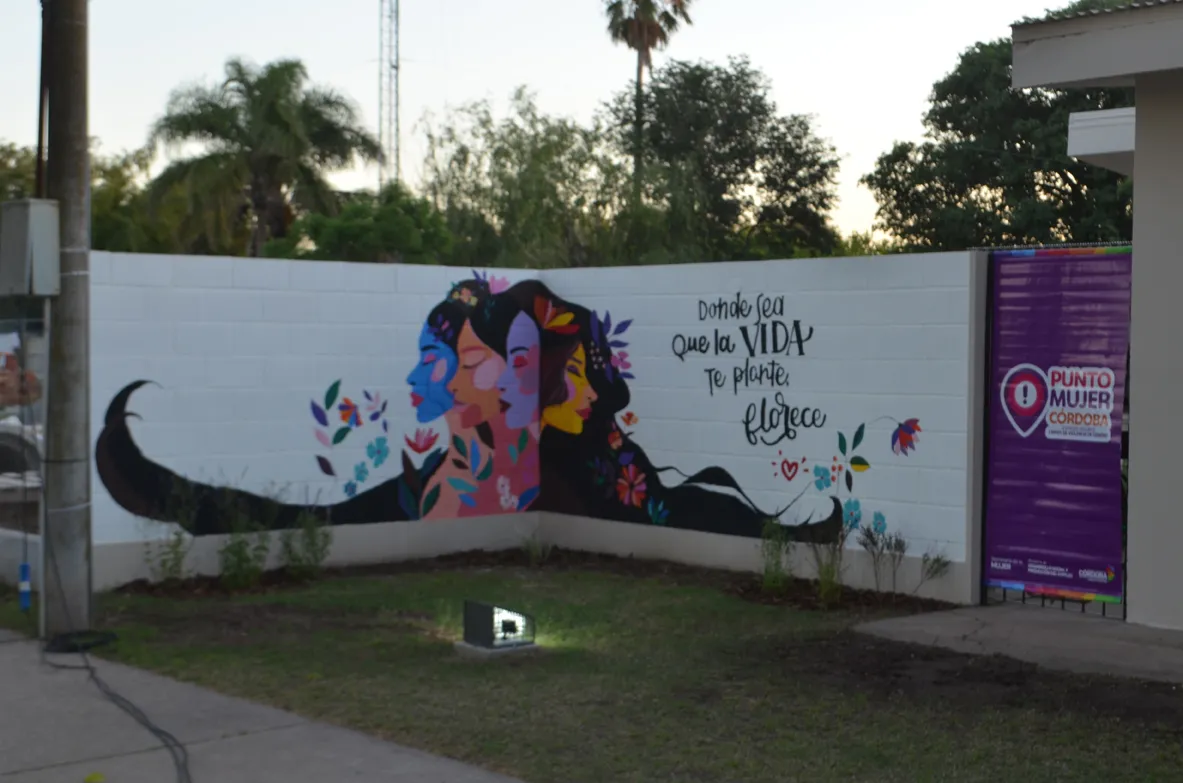 Vignaud mural mujeres emprendedoras