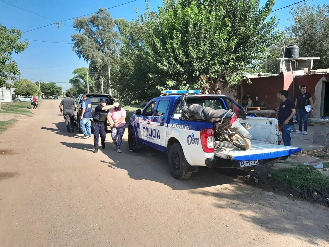 Detencion mujeres homicidio Suardi