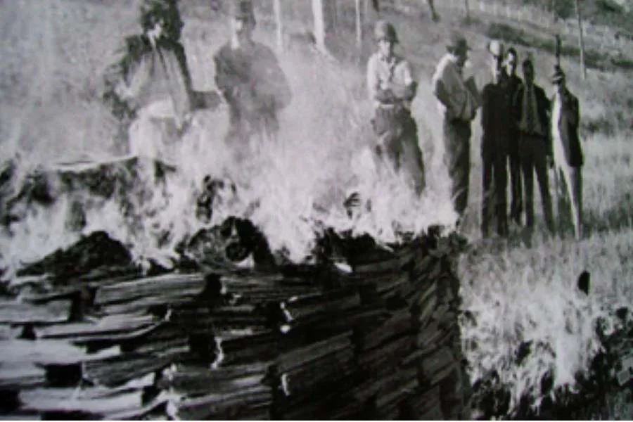 Marcha quema libros