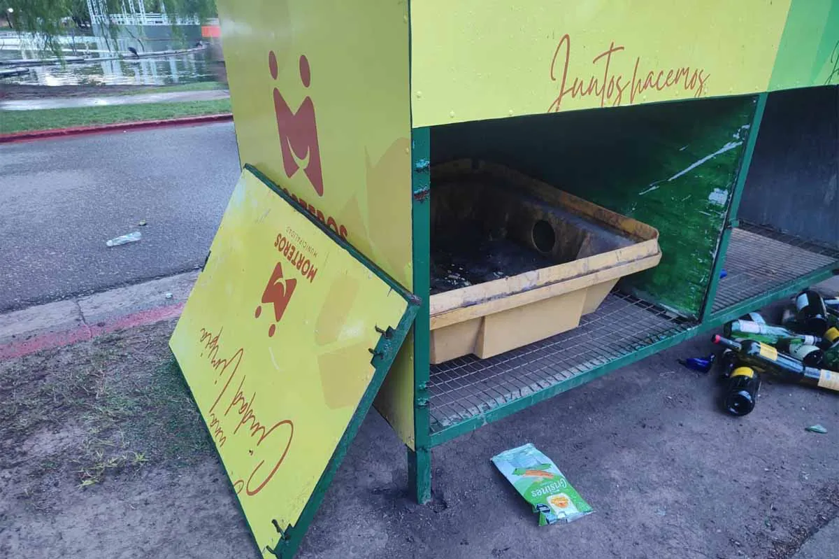 Morteros puntos verde